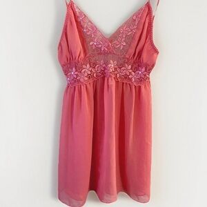 Cato Babydoll Sheer Lace Chemise Fairy Boho Festival Sleepwear Coquette